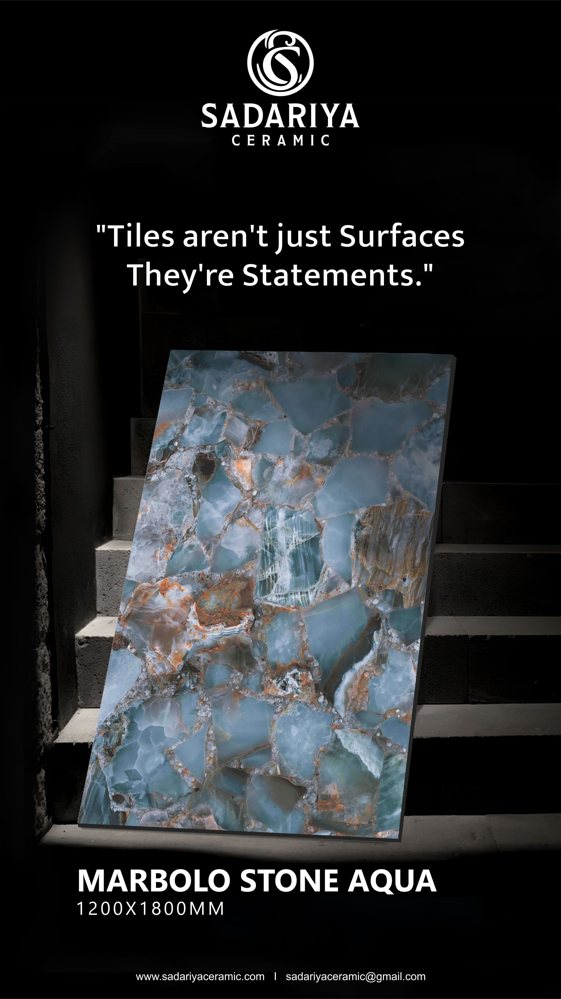 Marbolo Stone Aqua